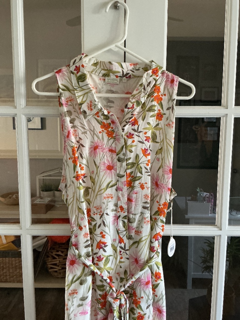 Spartina 449 Sleeveless Floral Dress w/ Tags - XXL Never Worn